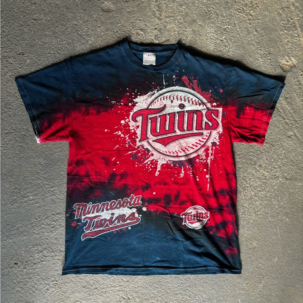 Retro Minnesota Twins Tie-Dye T-Shirt